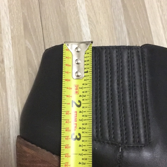 Madewell Black Leather Ankle Chelsea Boot Sz 10 - Picture 8 of 8